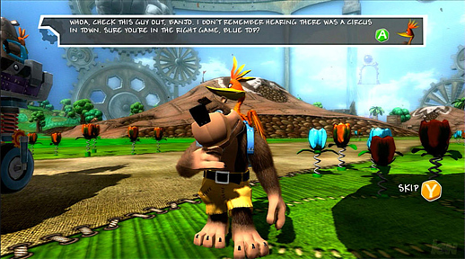 Banjo-Kazooie: Nuts & Bolts - Xbox 360 Gameplay (2008) 